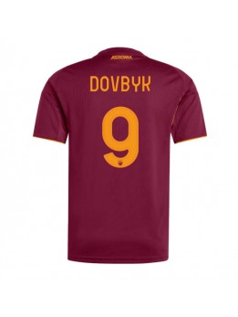 Billige AS Roma Artem Dovbyk #9 Hjemmedrakt 2025-26 Kortermet